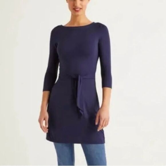Boden Dresses & Skirts - Boden Sylvia Tie Jersey Tunic Size 10